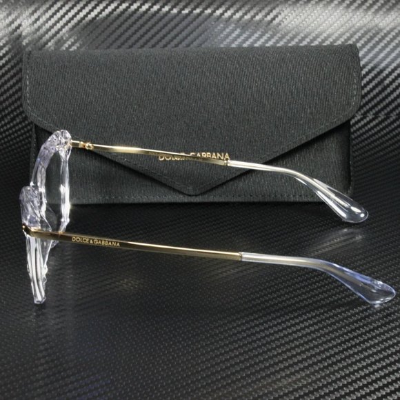 Dolce & Gabbana Crystal Stunning 53mm Eyeglasses - Picture 4 of 5